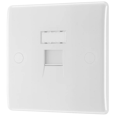 A CAT6 ethernet socket